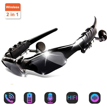 Bluetooth Sunglasses with Built-In Earphones | Smart Audio Eyewear